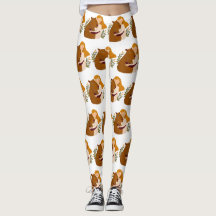leggings capybara d'inspiration artistique