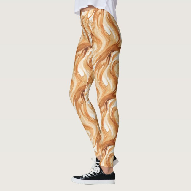 Leggings Caramel Candy Swirls (Gauche)
