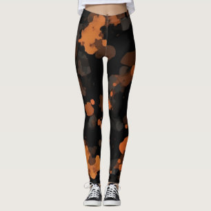 Leggings Carapace Tortue Vintage Rétro, Motif Écaille de To