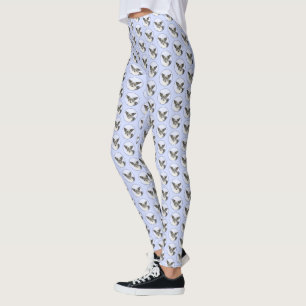 Leggings Cardigan Welsh Corgi Peinture - Art Chien original