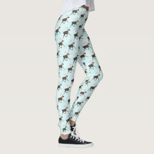 Leggings Caribou Taureau Sur Neige