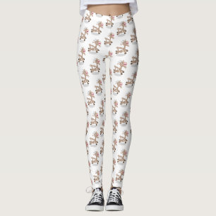 Leggings Caricature de chèvre billy joyeux