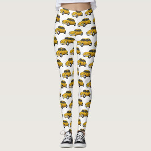 Leggings Caricature de voiture classique