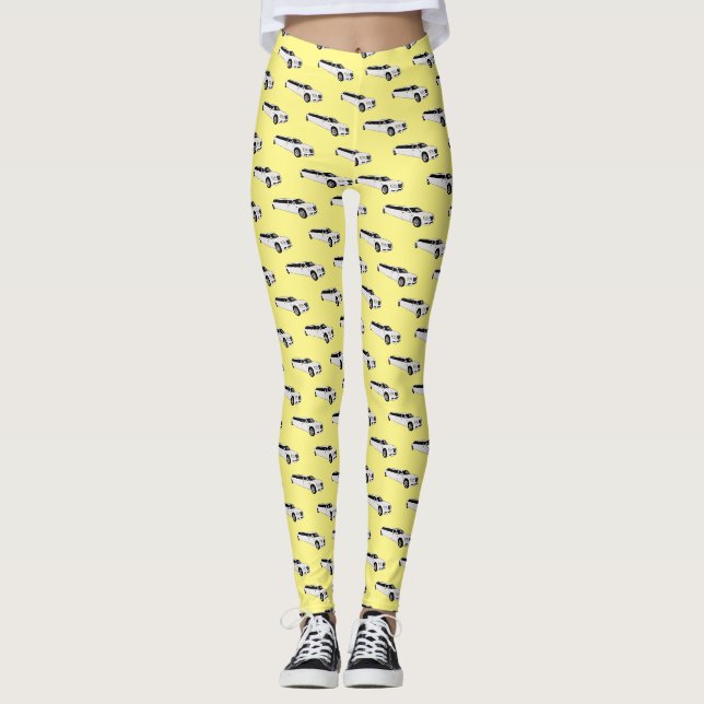 Leggings Caricature limousine (Devant)
