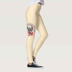 Leggings Carlin avec tenue du Père Noël - Noël 1