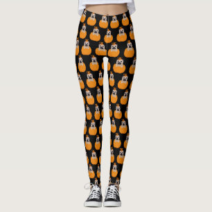 Leggings Carlin et Citrouille d'Halloween