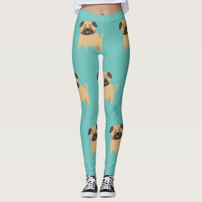 Leggings Carlins mignons (Devant)