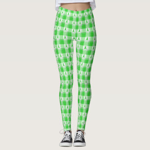 Leggings Carreaux de sensibilisation au lymphome non hodgki