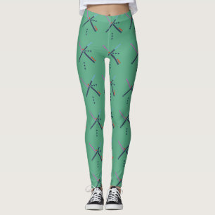 Leggings Carrelage de l'aéroport PDX  Un tapis précieux