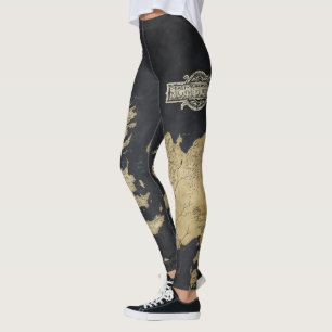 Leggings Carte de Westeros