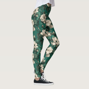 Leggings Carte verte Cardio Gardenias Étincelle Cadeau pour