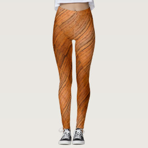 Leggings Cartes en bois rustique Art échantillonné Photo