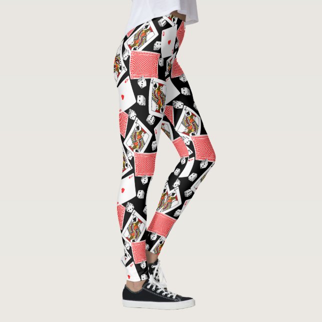 Leggings Cartes et dés (Droite)