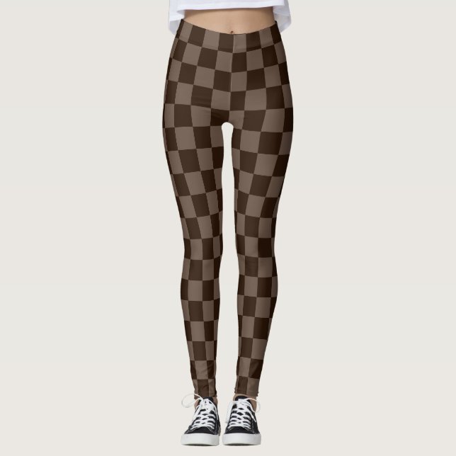 Leggings Carton Brown foncé et incy (Devant)
