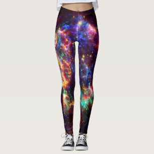 Leggings Cassiopeia Galaxy Remnant Supernova