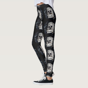 Leggings Castle Skull