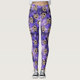 Leggings Cat de Galaxy