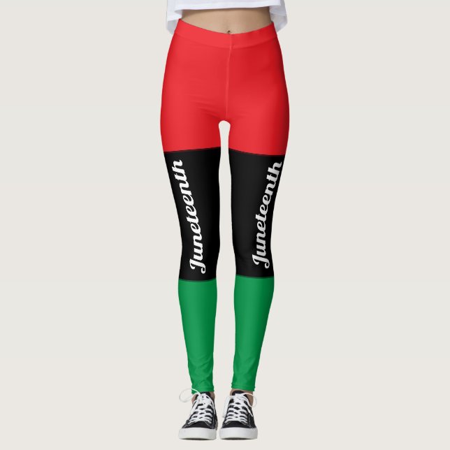 Leggings Celebrating Juneteenth #2 (Devant)