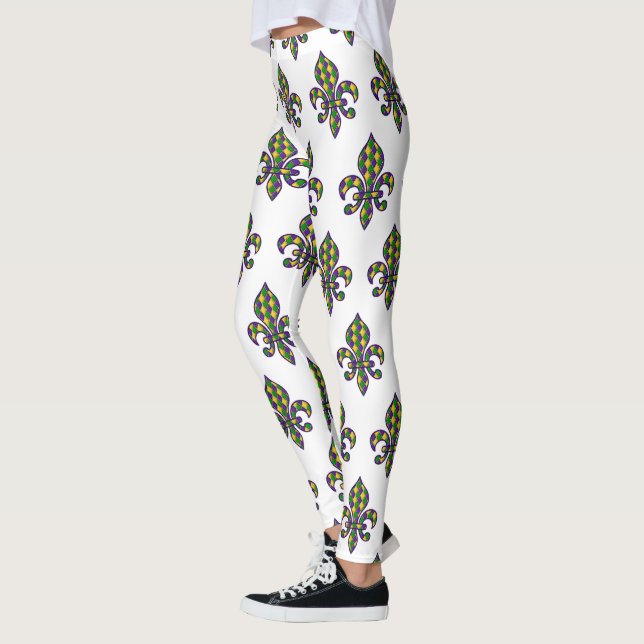 Leggings Célébration du carnaval de Mardi Gras (Gauche)