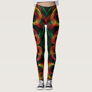 Leggings Cellules Abstraites