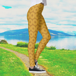 Leggings Cercles Brown
