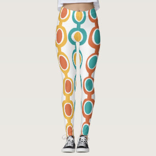 Leggings Chaîne moderne du milieu du siècle