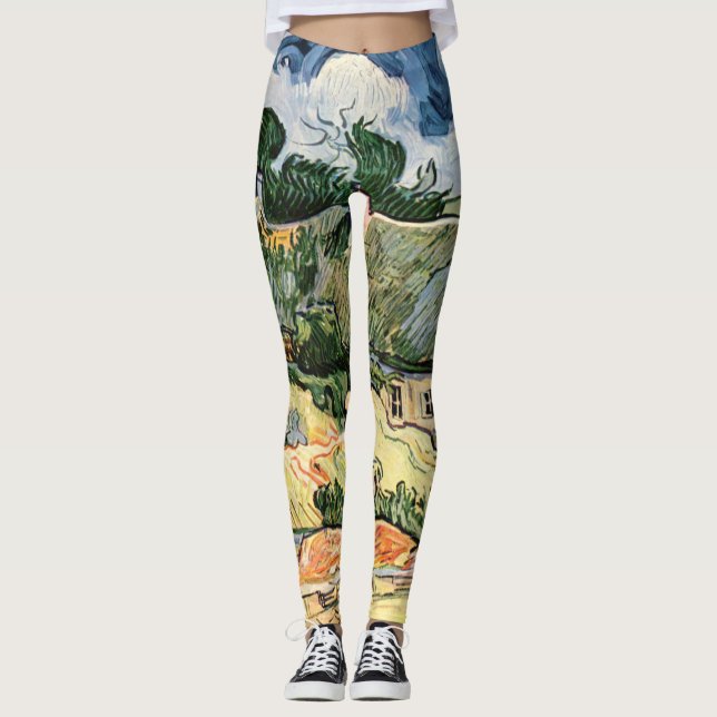 Leggings Chalets à Cordevill Vincent van Gogh (Devant)