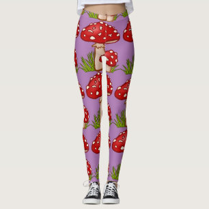 Leggings Champignons de la Red Amanita Thunder_Cove