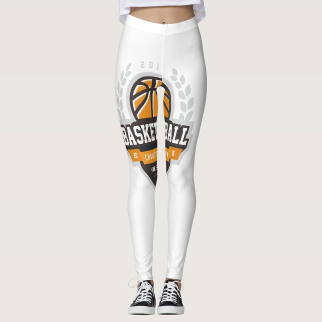 Leggings championnat de basket-ball (Devant)