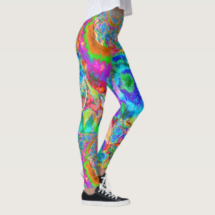 Leggings champs de tournesol pour toujours - bleu