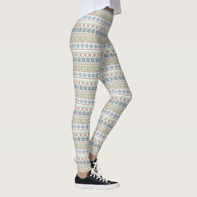 Leggings Chandail de Noël mignon Knit Vacances Nouvel An la (Droite)