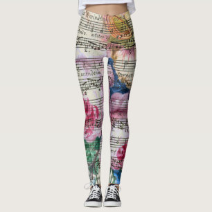 Leggings Chansons florales