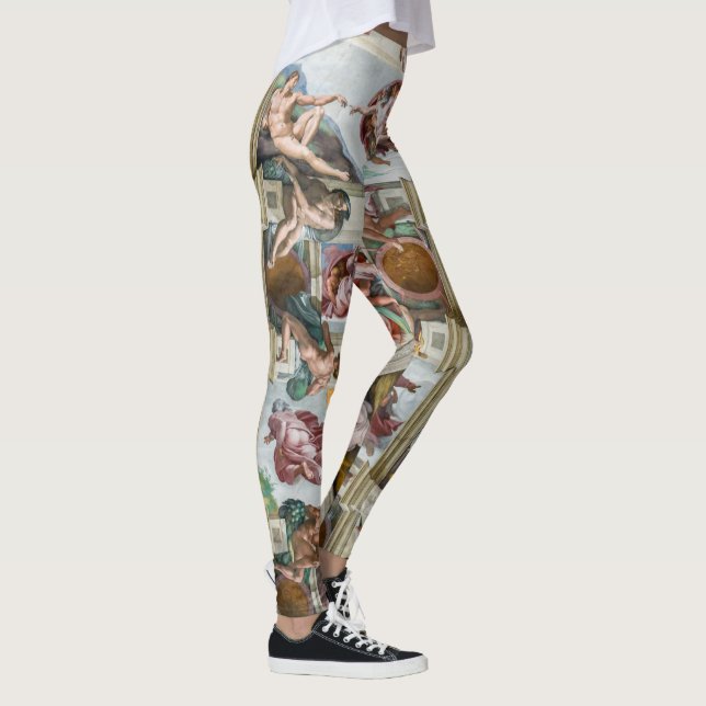Leggings Chapelle Sixtine Michelangelo - Vatican, Rome, Ita (Droite)