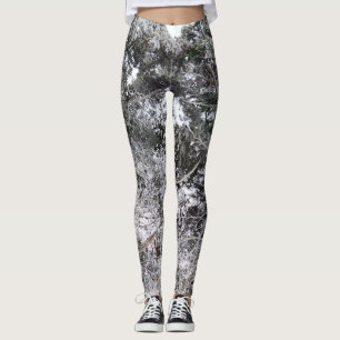 Leggings Chasse au Camouflage Motif de neige 4