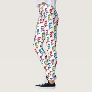Leggings Chat Dans Le Casquette Colorful Casquette Motif