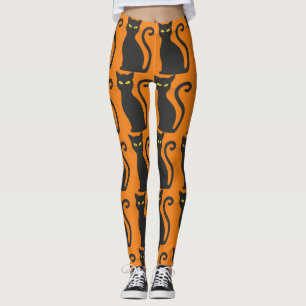 Leggings CHAT NOIR IMPRIMER automne YOGA PANTS
