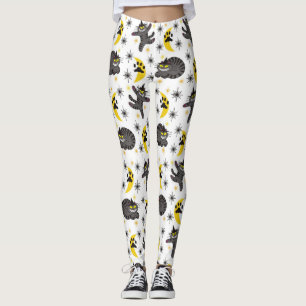 Leggings Chat tigré la sorcière de chat noir