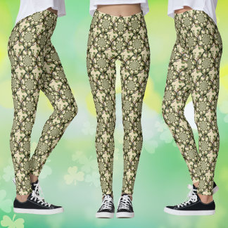 Leggings Château vintage de Blarney & Kaleidoscope Shamrock