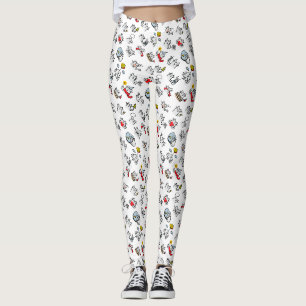 Leggings Chats amusants, lait et magie.