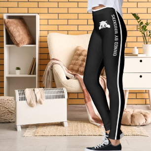 Leggings Chats drôles personnalisés Animaux domestiques Ray