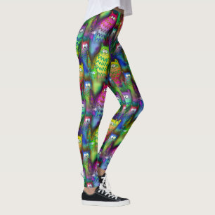 Leggings Chats stupides Colorful Haute Qualité Femmes
