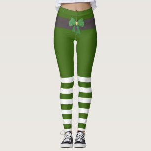 Leggings Chaussettes Lucky Green Leprechaun St. Patrick's D