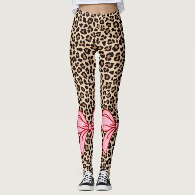 Leggings Cheetah Leggins | Brown classique (Devant)