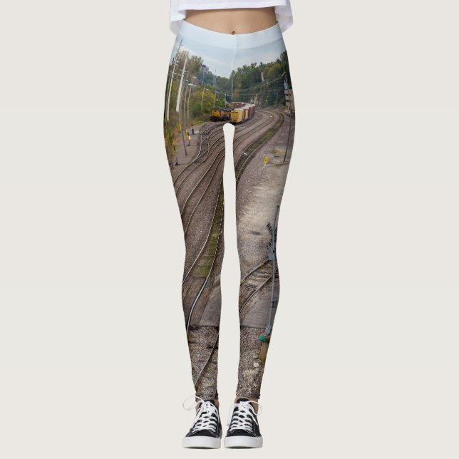 Leggings Chemins de fer de Jeff City (Devant)