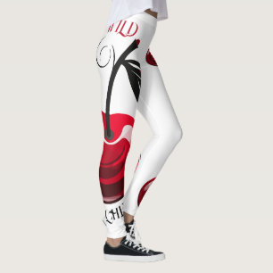 Leggings Cherry sauvage