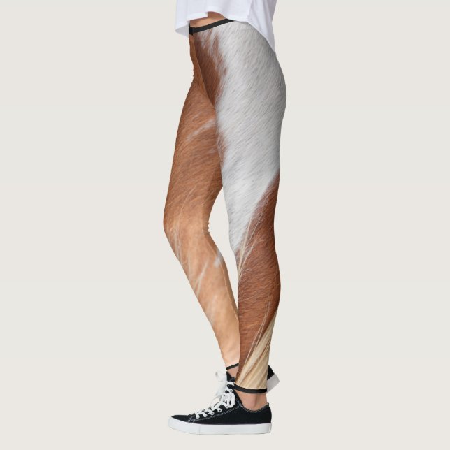 LEGGINGS CHESTNUT CHEVAL MOTIF (Gauche)