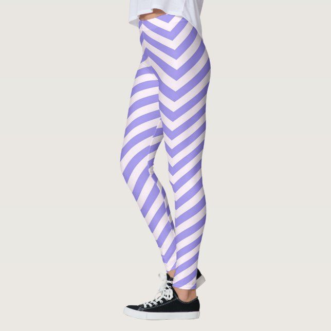 Leggings Chevron Violet (Gauche)