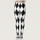 Chic Arlequin noir et blanc Diamant 