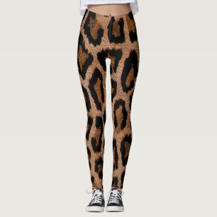 Leggings Chic Motif Leopard tendance