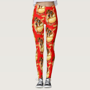Leggings Chien chaud Dachshund